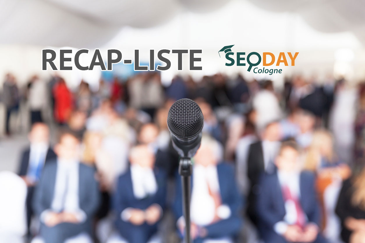 SEOday 2018 Recap mit großer Liste